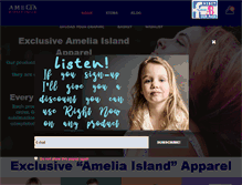 Tablet Screenshot of ameliaboutique.com